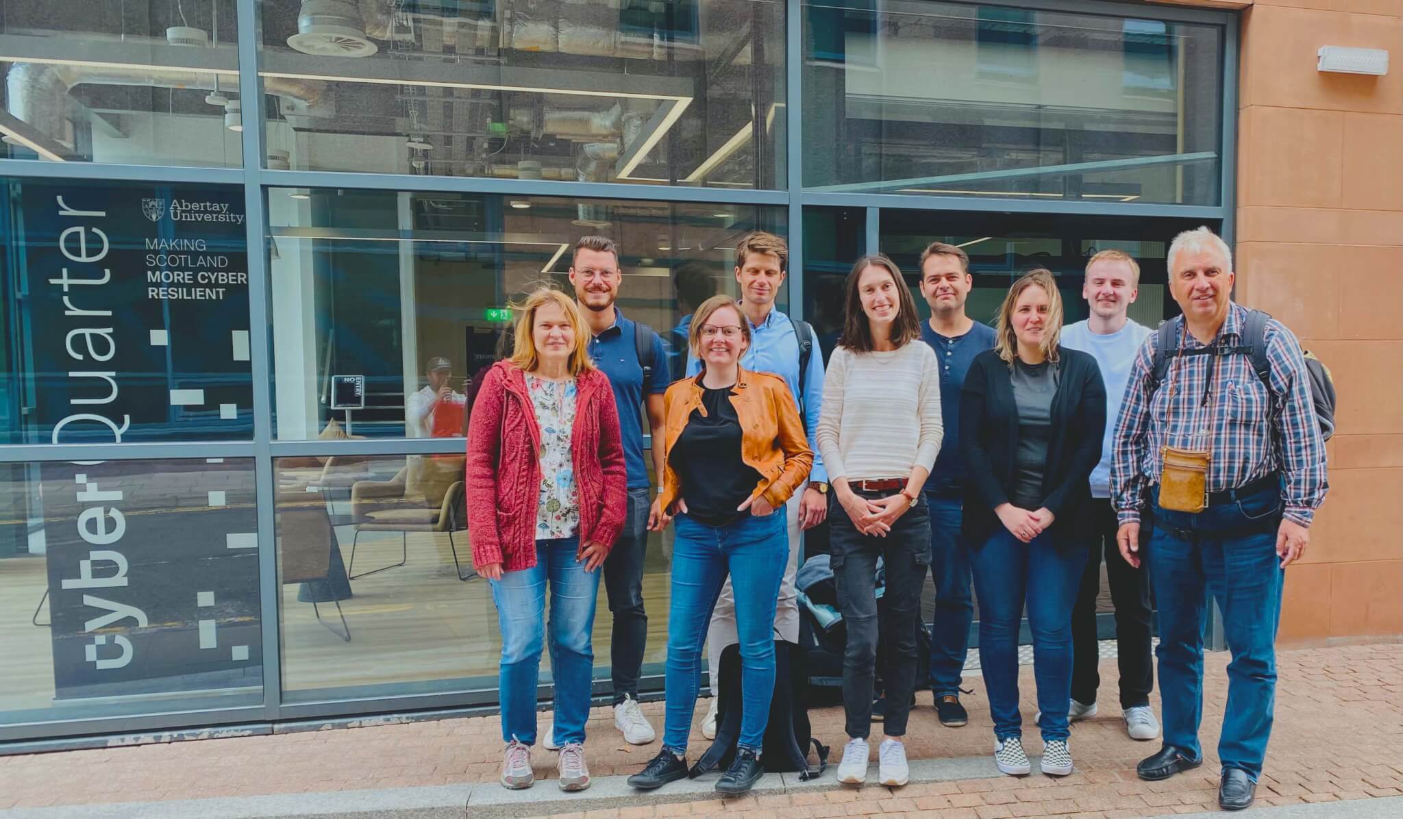 Cyber Quarter der Abertay University und LaS³ im regen Austausch